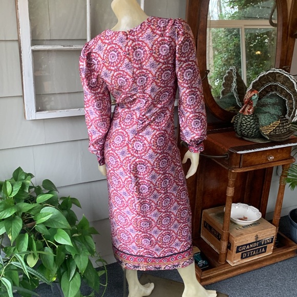 NWOT Majorelle Revolve Augustina Midi Dress Size Small Mosaic Holiday NYE Party - Picture 7 of 13